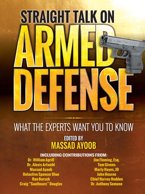 cover image of Straight Talk on Armed Defense